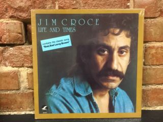 Jim Croce Life & Times Lp 1977 Gatefold Jz - 35008