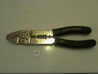 Vintage Craftsman Stainless ? Wire Stripper Crimper All In One Cutting Tool