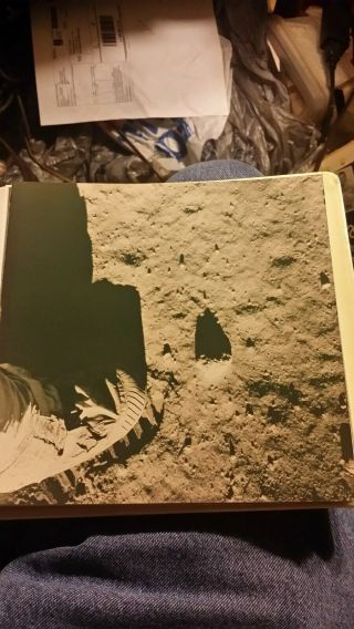 1969 Nasa Apollo 11 Buzz Aldrin Stepping On The Moon " A Kodak Paper " 8x8 Photo
