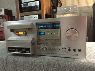 Vintage Pioneer Ct - F900 Audiophile Cassette Deck Unit Silverface