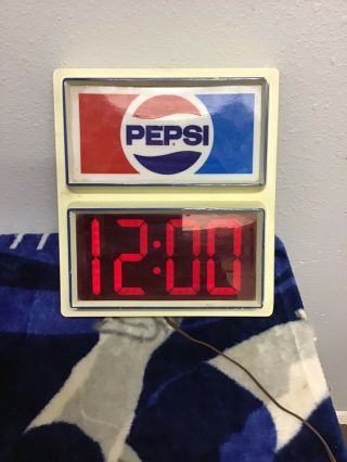 Vintage Pepsi - Cola Wall Clock
