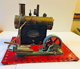 Vintage Toy Steam Engine Made In England Erector Set