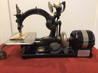 Antique Wilcox & Gibbs Electric Automatic Sewing Machine