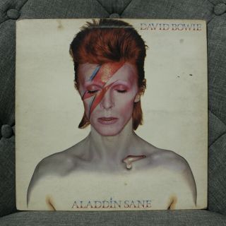 David Bowie Aladdin Sane 1973 Rca Rs1001 3t/3t Uk 1st Gatefold Press W/ Inner