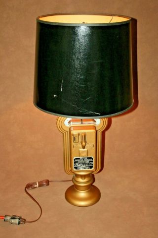 Vintage Duncan Industries City Of Chicago 28 " Parking Meter Table Lamp - No Key