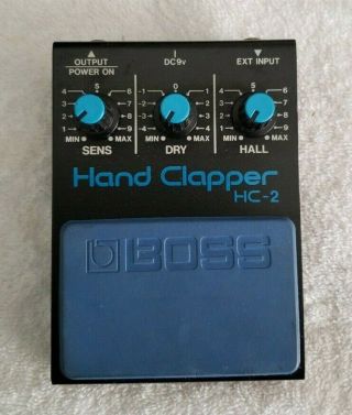 Boss Hc - 2 Hand Clapper Drum Synthesizer Hc2 W / Box Vintage 80 