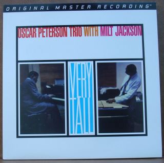 Oscar Peterson Trio With Milt Jackson Mofi 200 Gram Lp /