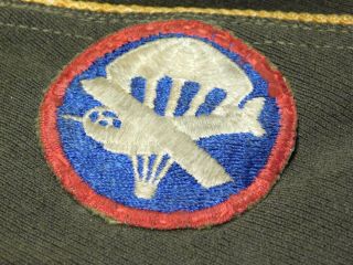 WWII US Army Airborne Glider Troops Overseas Cap Wool 2