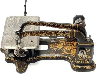 Rare Antique Sewing Machine Wheeler & Wilson Nº 3 Circa 1873 Usa