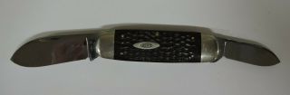 Vtg 1965 - 1969 Case Xx Usa 6250 Jigged Bone Elephant Toe Pocket Knife