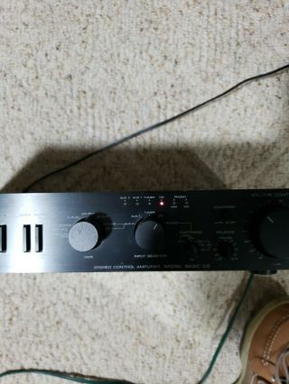 Vintage Kenwood BASIC C2 Preamplifier Preamp w/ Phono Cleaned & 2