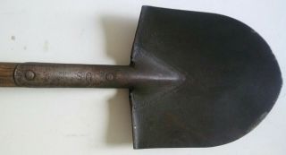 WW2 Army US AMES 1943 Trench Shovel M - 1910 T - Handle Entrenching Tool 2