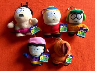 South Park Trebellos Plush Keychains Rare