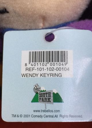 South Park Trebellos Plush Keychains RARE 3