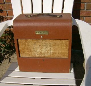 Vintage Sears Silvertone Model 1430 Tube Guitar Amplifier,  For Repair
