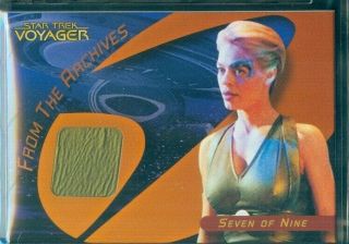 Star Trek 40th Anniversary (c 12) Seven Of Nine Costume Card