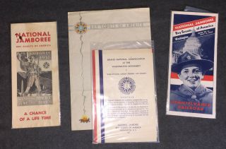 H959 Bsa Oa Scouts 1937 National Jamboree Stationary,  Booklets,  Brochure