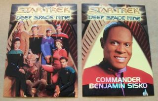 Star Trek Deep Space 9 Nine Mailaway Redemption Set,  3 Others Pantfanc Only
