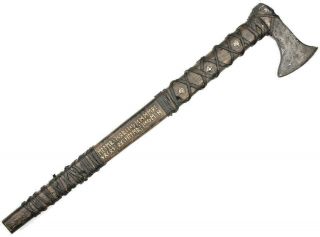 Ancient Rare Viking Kievan Rus Iron Battle Axe Hammer 10 - 12th Ad