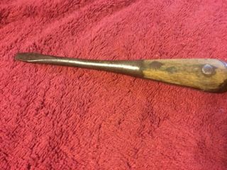 Vinage Perfect Handle Flathead Screwdriver Ver Old And Rare Collectable