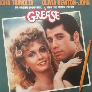 Grease Soundtrack John Travolta/olivia Newton John 1978 (vinyl Double Lp)