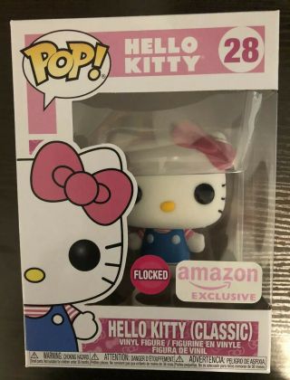 Funko Pop Hello Kitty Classic Flocked Amazon Exclusive
