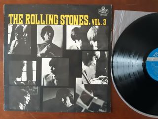The Rolling Stones Vol 3 1st Japan Mono Mh 208 London King Near