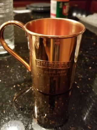 Smirnoff Vodka Moscow Mule Copper Cup.  Mug Is 13 Oz, .  Nib