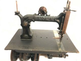 Rare Antique Elias Howe Sewing Machine