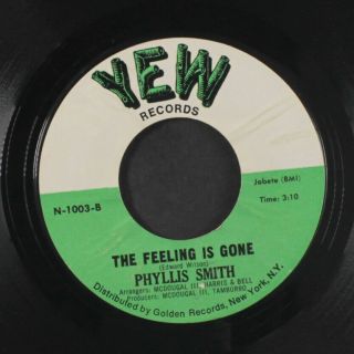 Phyllis Smith: I Need Somebody To Love / The Feeling Is Gone 45 (sweet Soul W