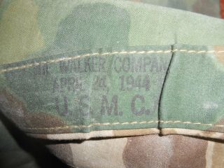 U.  S.  Army: - 1944 Ww2 U.  S.  Marines,  Reversible Poncho - Camouflage Shelter Ww2