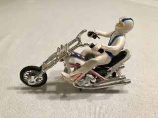 1976 Ideal Precision Miniatures Evel Knievel Stunt Chopper Motorcycle No.  4302 - 6