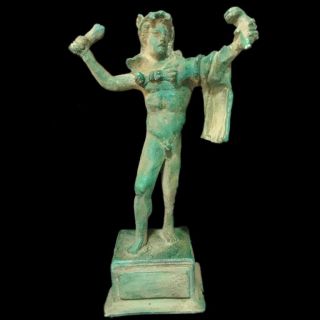 Roman Ancient Bronze Statue Of Hercules - 200 - 400 Ad (3) Large