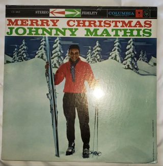 Johnny Mathis Merry Christmas Vinyl Lp Never Opened