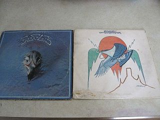 The Eagles Lp X 2 Greatest Hits,  On The Border Vinyl Albums