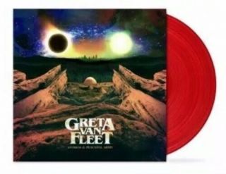 2018 Greta Van Fleet Anthem Of The Peaceful Army Limited Edition Red Vinyl Lp