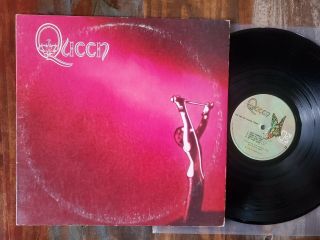 Queen Self Titled Debut Elektra Lp 1973 1st Press Eks 75064 Psych