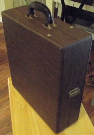 - Rare Antique/vintage Suitcase Foldout Table Salesman Magician Trick? Obo