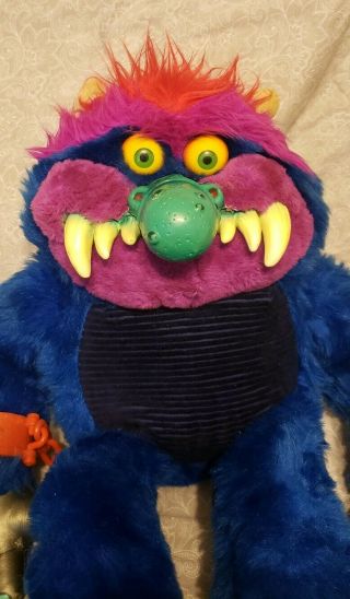 My Pet Monster 1986 AmToy Vintage Plush Stuffed Toy American Greetings 3