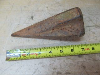 Vintage Round Spike Wood Splitting Wedge “grenade” “log Bomb” Type
