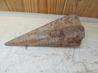 Vintage Round Spike Wood Splitting Wedge “Grenade” “Log Bomb” type 2