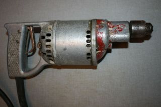 Vintage 1/4 " Black & Decker 110v Ac/dc Electric Drill Type B