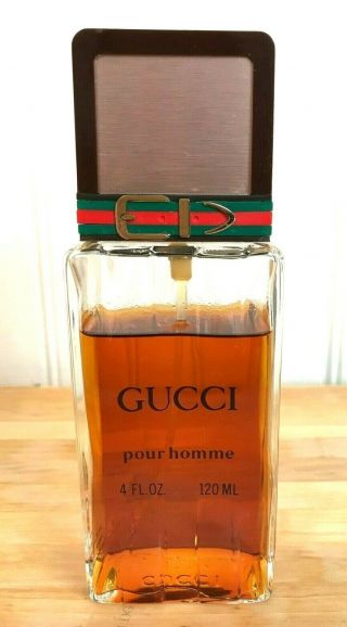 Vintage Gucci Pour Homme 4 Oz 120 Ml Spray