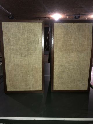 2 Vintage Acoustic Research Ar - 2 Speakers Re Listed Due To No Over Seas