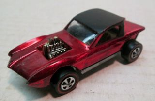 1968 Mattel Redline Hot Wheels Red Python Car