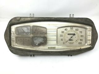 Vintage 1934 Dodge Instrument Cluster Gauge Speedometer Rat Rod Dashboard