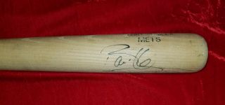 1992 Bobby Bonilla Signed Personal Game Issued Bat York Mets Team Vtg Auto