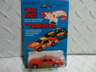 1981 Hot Wheels The Hot Ones Red Fire Chief On 