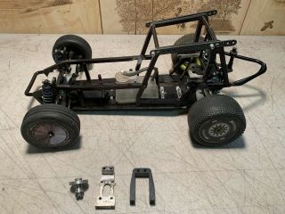 Vintage 1/10 Scale (nitro) Sprint Car Chassis/parts