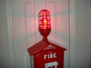 Gamewell Fire Alarm Box Light - Fits Al Brands (red Led Bulb & Inst Kit)